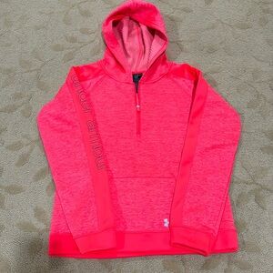 Under Armour Pink Girls Jacket. Girls Large.